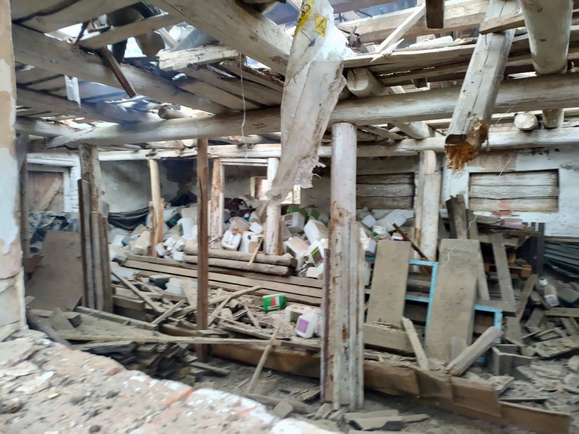 Росіяни знову вдарили по сільгосппідприємству на Чернігівщині